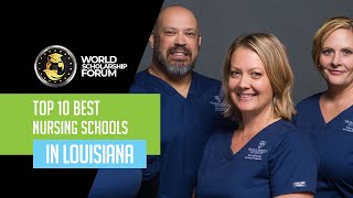 10 Best Nursing Schools in Louisiana 2022 [upl. by Billy]