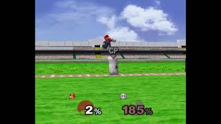 Super Smash Bros Melee CrazyMod UEDebug Menu  CPUType 2 Mario  Home Run Contest  Test [upl. by Navanod]