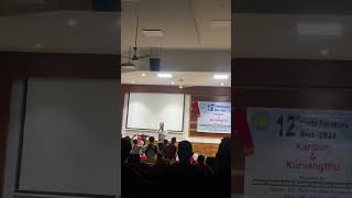 Mirlongki Rongphar Live at Freshers2024 Guwahati university unitGGKSA [upl. by Brigg]