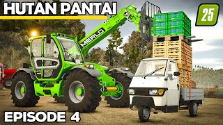 I THINK I OVERLOADED IT  Farming Simulator 25  Hutan Pantai  Episode 4 [upl. by Edyaw]