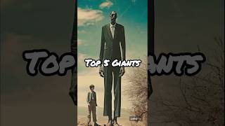 The Top 5 Tallest Giants in Historytallestman giant [upl. by Artamas]