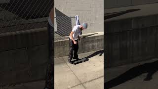 Beaning the streets 4 curdledskateboards skateboarding skate reels skatelife shortvideo [upl. by Stortz]