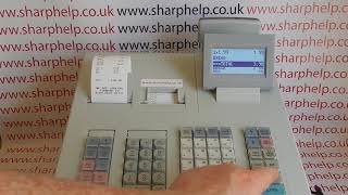 How To Work A Retail Cash Register Cashier Training Tutorial [upl. by Ecnaralc]