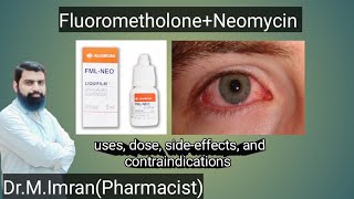 FML NEO eye drops are used in urdu  eye drops  Medicine information [upl. by Ynnam]