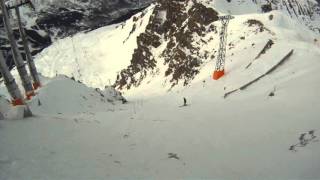 Couloir Tournier in Meribel  Richard Lonnon [upl. by Seidler505]