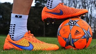 TESTREVIEW New 2015 Nike Magista Opus FG Intense Heat Pack Edition [upl. by Aissat]