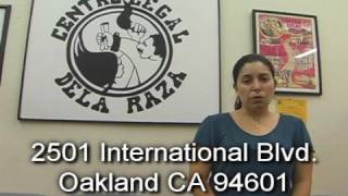 Centro Legal de la Raza  Oakland California [upl. by Llednov]