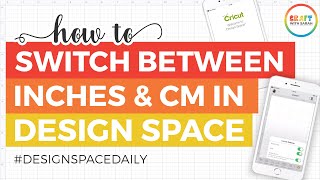 How to Change Design Space Measurements from Inches to CM [upl. by Uphemia]