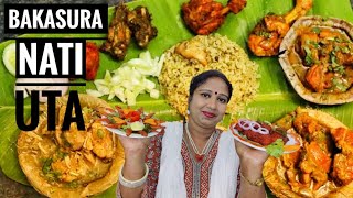 🤤Bakasura NatiUta Unlimited Chicken Combo 250 Must Try to Taste Karnataka Nati Style Uta Bangalore🤤 [upl. by Aneert403]