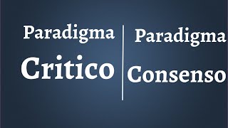 Paradigmas de Sociología Consenso vs Conflicto [upl. by Eibur848]