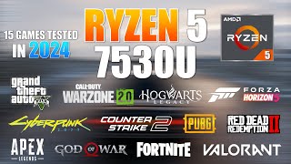 Ryzen 5 7530U Gaming Test in 2024  is it good for gaming [upl. by Heuser]