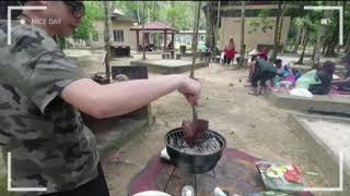 Back to natureweekend BBQ at Kledang Saiong Forest Eco Park hidden Ipohs BBQ hideout 😁 [upl. by Gnad]