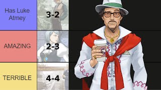 The BEST Ace Attorney Case Tier List Main Line [upl. by Darees991]