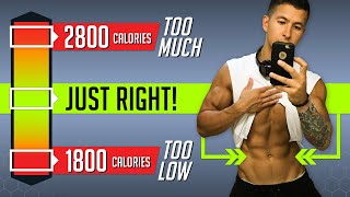 How Many Calories Should You Eat To Lose Fat GET THIS RIGHT [upl. by Erreipnaej]