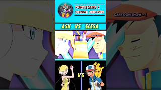 Ash vs Elesa Pokemon Gym Battle in Unova Rigion pokemonbattle [upl. by Znieh]