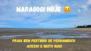 Praia em Maragogi Alagoas pertinho de Pernambuco é um espetáculo da natureza 😱😱 [upl. by Hartfield]