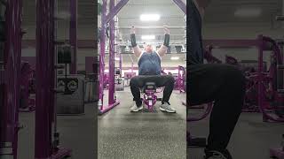 135lb overhead press matrix Smith machine Planet fitness [upl. by Susanna]