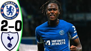 Chelsea vs Tottenham 20  All Goals and Highlights  2024 🔥 CHALOBAH [upl. by Imotih]