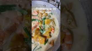 cooking lunch ginataanggulay yummy satisfying ytshorts [upl. by Dewees]