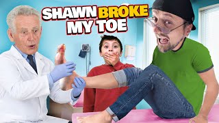 Shawn Broke My Toe FV Family clickbaityish [upl. by Ynneh95]