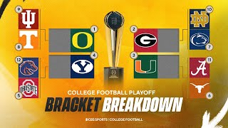 CFP Rankings Released Breaking down the 12team bracket from Week 11 [upl. by Coffee221]