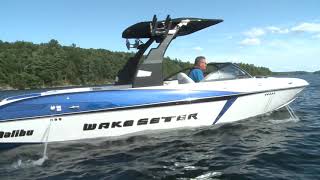 2016 Malibu Wakesetter 25 LSV  Boat Review [upl. by Ahsiken75]