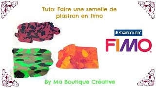 Tuto Faire une semelle de plastron [upl. by Naesad]