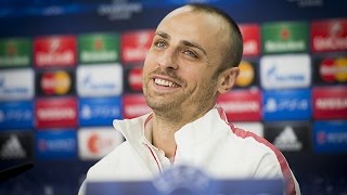 Bayer Leverkusen  AS Monaco  Press conference Berbatov [upl. by Bourne368]