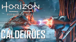 LOCALIZAÇÃO DE TODOS OS CALDEIRÕES  Horizon Forbidden West Dublado PTBR  PS4 Pro [upl. by Aivin]