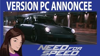 Need for Speed 2015  TRAILER PC 60FPS Compatibilité Volants [upl. by Elinet]