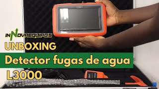 Unboxing detector de fugas de agua L3000 Innovaequipos [upl. by Mohandas118]