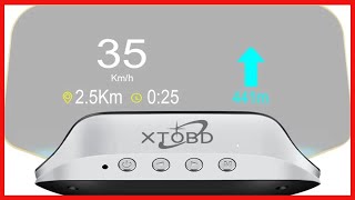 XTOBD Car Head Display C3 Head Up Display Navigation 5quotHD Screen HUD OBD2GPS Dual System HUD [upl. by Aticnemrac]