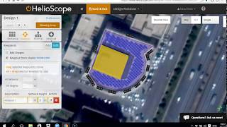 اداة helioscope لمحاكاة تركيب نظام شمسي مرتبط بالشبكة fahraf1com المزيد اسفل الفيديو [upl. by Akihsal]