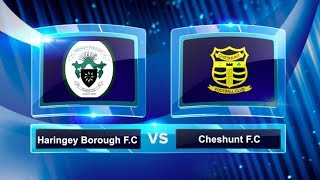 Haringey Borough FC 3  2 Cheshunt FC Full Highlights [upl. by Neltiak492]