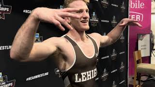 2024 NCAA Championships  Quarterfinals Ryan Crookham  Lehigh [upl. by Nafis]