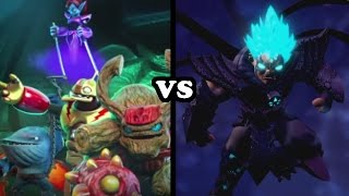 Skylanders Imaginators  All Giants VS Kaos [upl. by Sybyl]