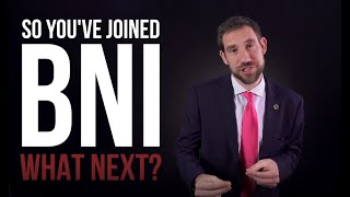 Week 1  So youve joined BNI what next [upl. by Senoj]