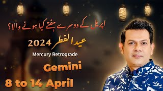 Gemini Weekly HOROSCOPE 8 April to 14 April 2024 [upl. by Ydieh]