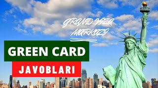 Green Card 2021 dv 2022 javoblari qachon chiqadi GRIN KARTA Javoblari 2021 [upl. by Sinnek]