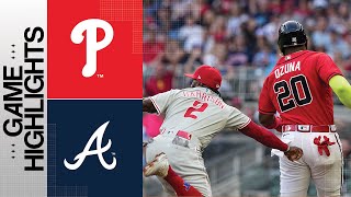 Phillies vs Braves Game Highlights 52623  MLB Highlights [upl. by Phelia157]