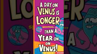 Why A day on Venus is longer than a year on Venus [upl. by Aserehc]