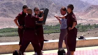 The Kung Fu Nuns teaching women selfdefense [upl. by Haveman636]