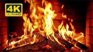 🔥 Cozy Fireplace 4K 12 HOURS Fireplace with Crackling Fire Sounds Crackling Fireplace 4K [upl. by Lawry]