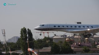 quotAeroport Tashkent Takeoffs and Landings You Didnt Expect to Seequot [upl. by Enhpad690]