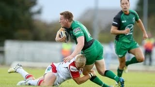 Connacht v Ulster Match Report 21st Sept 2013 [upl. by Kelwunn728]