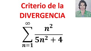 Cómo saber si una serie CONVERGE o DIVERGE  Criterio de la divergencia EJERCICIOS RESUELTOS [upl. by Skipp]