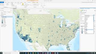 Creating a Choropleth Map in ArcGIS Pro [upl. by Tobiah]