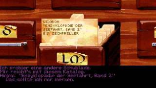 Lets Play Monkey Island 2 013 Deutsch  Phatt Island Das BibliotheksArchiv [upl. by Volin51]