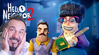 HELLO NEIGHBOR 2 KÜTÜPHANECİ TEYZEDEN KAÇIŞ  HELLO NEIGHBOR 2 OYNUYORUZ 11 bölüm [upl. by Clarice]