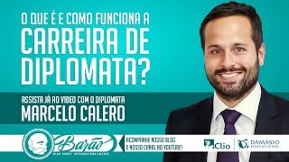 Como funciona a Carreira de Diplomata  Palestra com Marcelo Calero diplomata licenciado [upl. by Parhe]